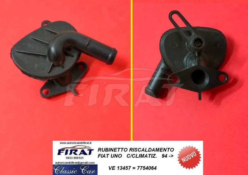 RUBINETTO RISCALDAMENTO FIAT UNO 94-> C/CLIMA (13457)